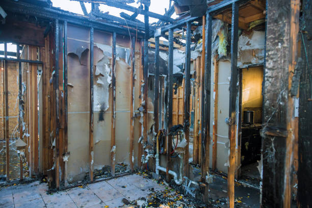 Professional Smoke Damage Removal technician working in Yreka, CA